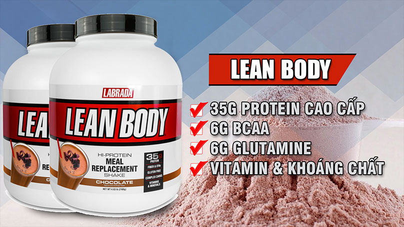 LeanBody MRP Shake – bữa ăn thay thế cao cấp giàu protein