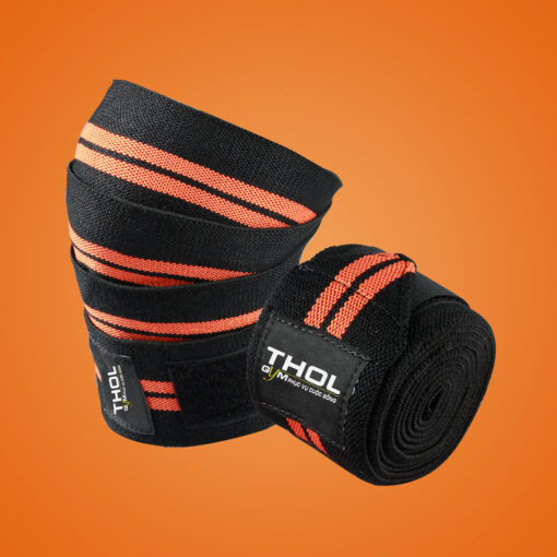 Dây quấn gối, băng gối hỗ trợ gánh đùi Knee Wraps bảo vệ khớp - THOL