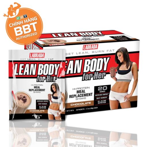 LeanBody For Her - Bữa ăn giàu protein ít carb giữ dáng cho nữ
