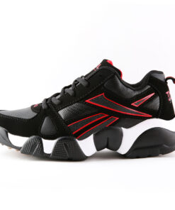 Giày tập GYM THOL SH002 thiết kế đẹp mắt dành riêng cho phái đẹp, ưa thích hoạt động ngoài trời, màu sắc đỏ đen chủ đạo tôn vinh duyên dáng cá tính mạnh mẽ