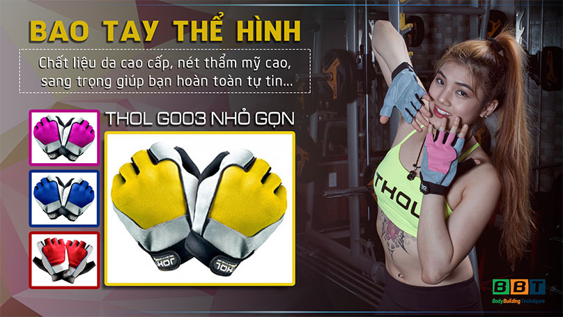 Bao tay thể hình THOL G003 nhỏ gọn