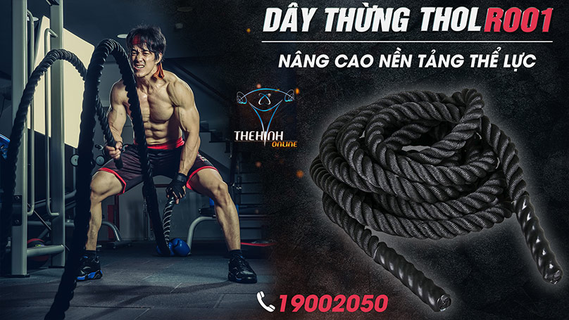 Dây thừng R001 Cardio đốt mỡ hoàn hảo