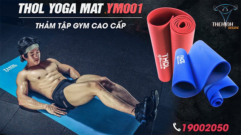 Thảm tập gym và yoga cao cấp THOL