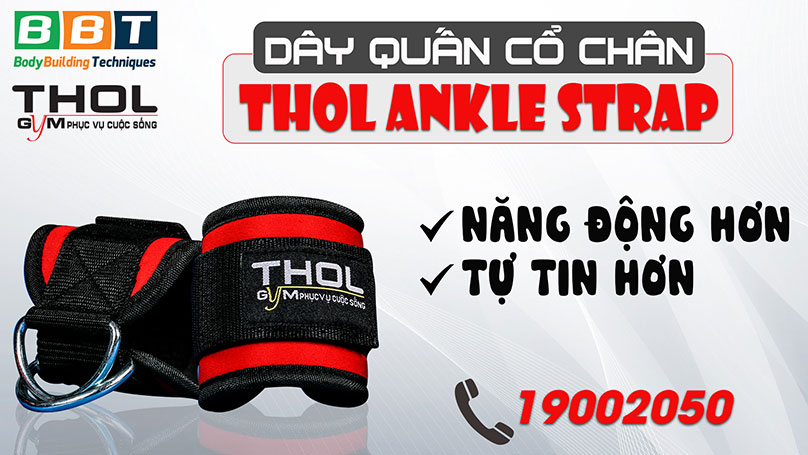 Dây quấn cổ chân THOL Ankle Strap mông to hông rộng quyến rũ