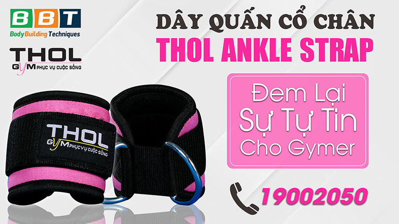 Dây quấn cổ chân THOL Ankle Strap mông to hông rộng quyến rũ