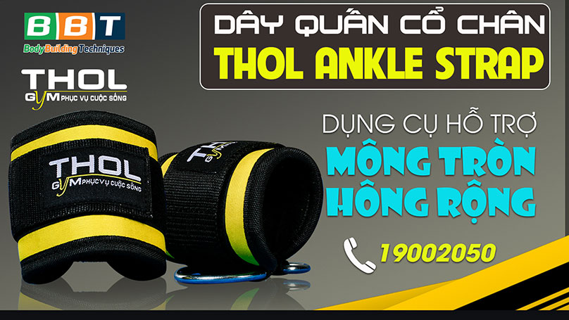 Dây quấn cổ chân THOL Ankle Strap mông to hông rộng quyến rũ