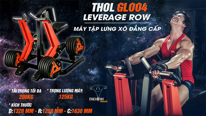 THOL Leverage Row GL004 - Tập lưng xô đẳng cấp
