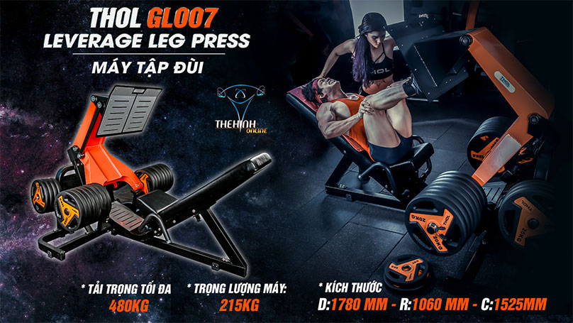 THOL Leverage Leg Press - Máy Đạp đùi