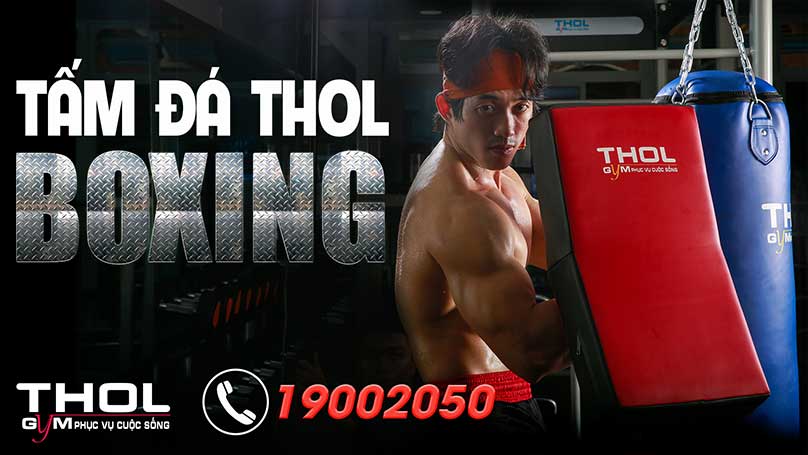 Tấm đá boxing cao cấp THOL - chiến binh gymer đẳng cấp