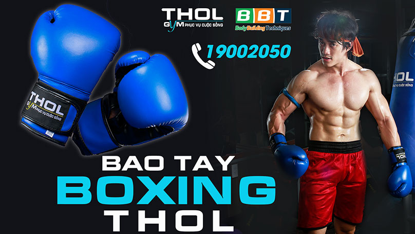 Bao tay boxing cao cấp THOL BG002 chiến binh gymer đẳng cấp