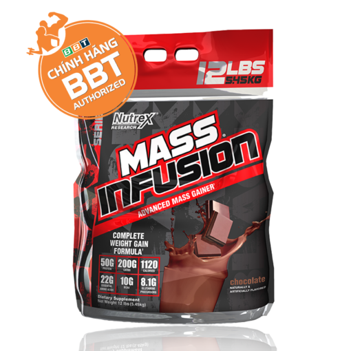 Mass Infusion - tăng cân tăng cơ nhanh chóng hiệu quả
