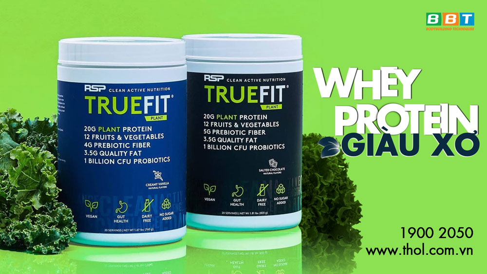 whey protein truefit giàu sơ