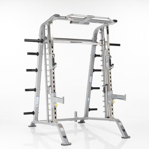 SMITH MACHINE / HALF CAGE COMBO WITH SAFETY STOPPERS (CSM-600)-0