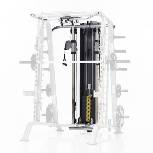 SMITH MACHINE / HALF CAGE COMBO WITH SAFETY STOPPERS (CSM-600)-2271