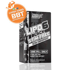 Lipo-6 Black Stim-free – Giảm cân không chất kích thích-0