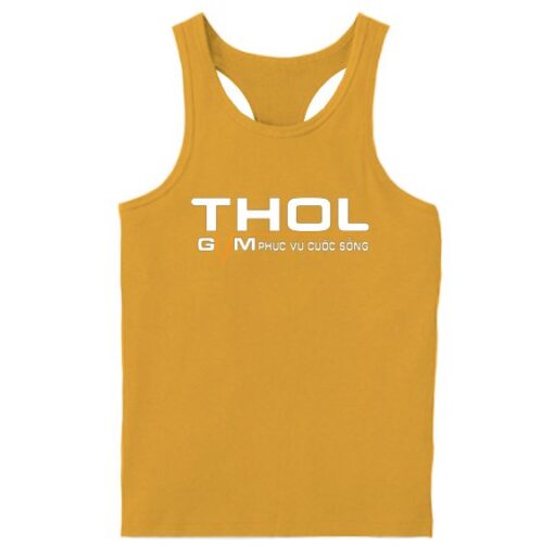 Áo thun 3 Lỗ Nam THOL Trơn Ôm Body Siêu Đẹp Cho Gymer-2522