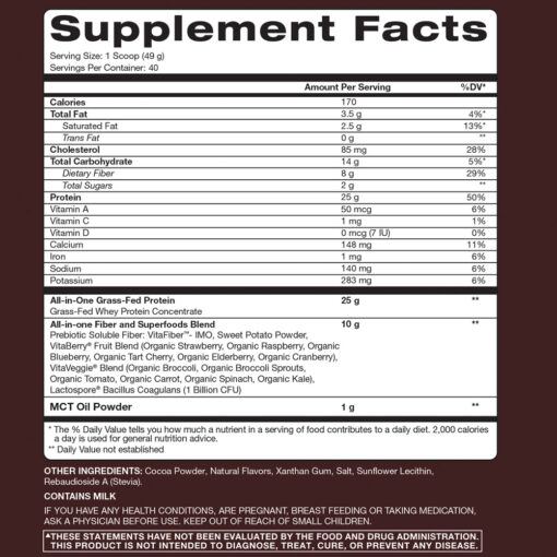 TrueFit Bữa Ăn Thay Thế - Nguồn Protein Chất Lượng Cao (40SV)-2572