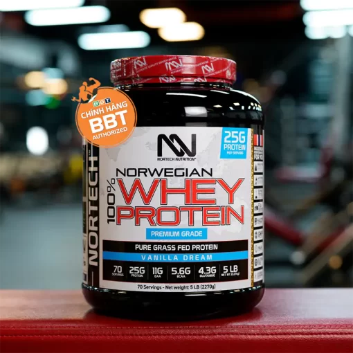 100% Norwegian Whey Protein Vanilla