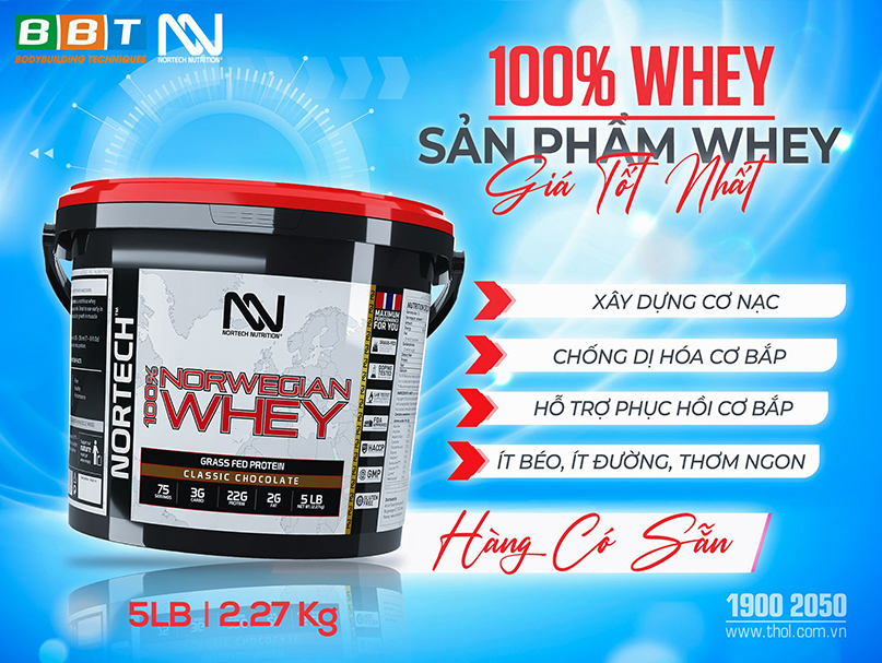 Whey Bắc Âu giá tốt nhất