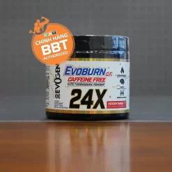 Evoburn Elite – Caffeine Free Công Thức Đốt Mỡ Không Chứa Cafein, An Toàn, Hiệu Quả, Vị Nho Dễ Uống
